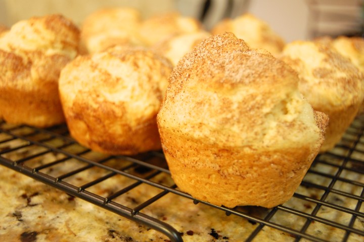 GF Cinnamon Sugar Muffins