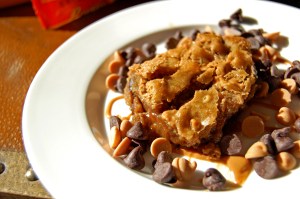 GF Peanut Butter Blondies