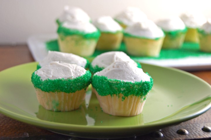 Em the Baker: Gluten Free Mini Vanilla Cupcakes with Vanilla Buttercream Frosting