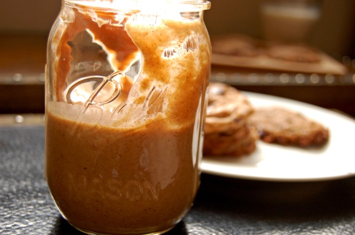 Em the Baker: Flourless Maple Almond Butter Chocolate Chunk Cookies