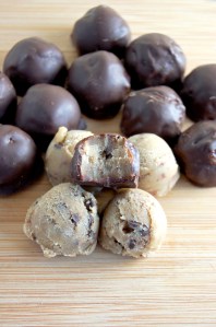 Gluten Free Cookie Dough Truffles | emthebaker.com